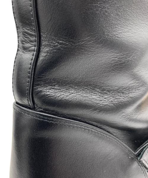 VERSACE（ヴェルサーチェ）VERSACE (ヴェルサーチェ) サイドジップブーツ ブラック サイズ:SIZE 24.5cmの古着・服飾アイテム
