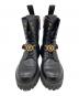 中古・古着 VERSACE (ヴェルサーチェ) サイドジップブーツ ブラック サイズ:SIZE 24.5cm：25000円