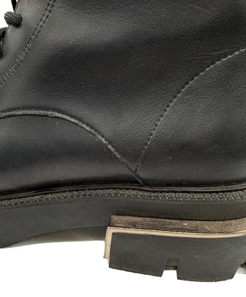 CHARLES & KEITH（チャールズアンドキース）CHARLES & KEITH (チャールズアンドキース) サイドジップブーツ ブラック サイズ:24.5の古着・服飾アイテム