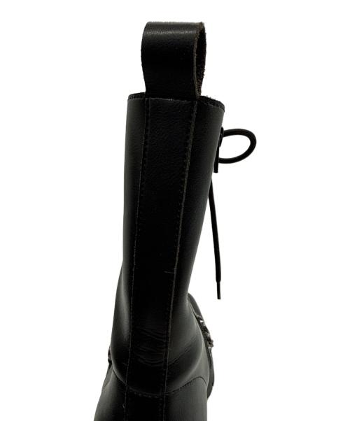 CHARLES & KEITH（チャールズアンドキース）CHARLES & KEITH (チャールズアンドキース) サイドジップブーツ ブラック サイズ:24.5の古着・服飾アイテム