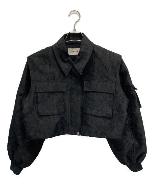 THE TOE（ザ・トゥー）THE TOE (ザ・トゥー) ジップジャケット ブラック サイズ:SIZE Mの古着・服飾アイテム