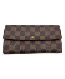 LOUIS VUITTON（ルイ ヴィトン）の古着「長財布」｜ブラウン