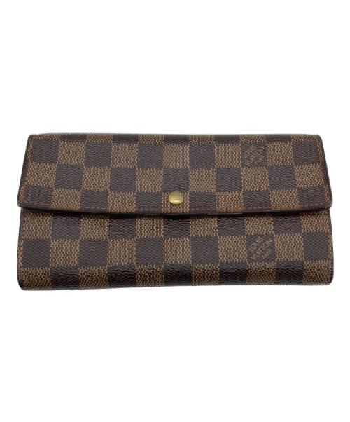 LOUIS VUITTON（ルイ ヴィトン）LOUIS VUITTON (ルイ ヴィトン) 長財布 ブラウンの古着・服飾アイテム