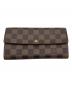 LOUIS VUITTON（ルイ ヴィトン）の古着「長財布」｜ブラウン