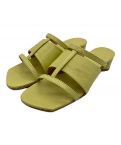中古・古着通販】YELLO (イエロ) 厚底サンダル ブルー サイズ:L