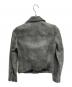 ALL SAINTS (オールセインツ) レザージャケット グレー サイズ:SIZE 36：10000円