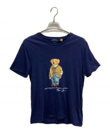 POLO RALPH LAUREN（ポロ・ラルフローレン）の古着「半袖カットソー」｜ネイビー