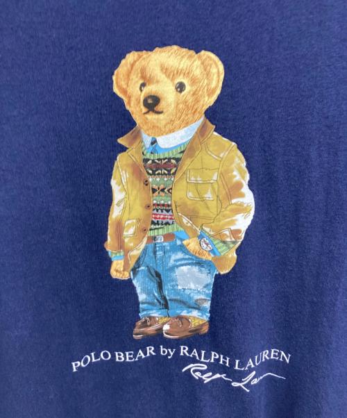 POLO RALPH LAUREN（ポロ・ラルフローレン）POLO RALPH LAUREN (ポロ・ラルフローレン) 半袖カットソー ネイビー サイズ:SIZE Mの古着・服飾アイテム