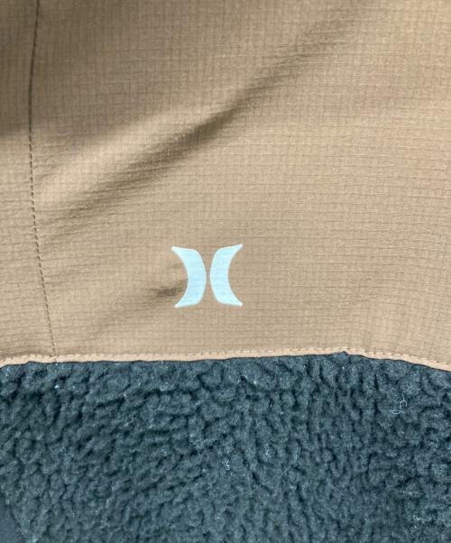 HURLEY（ハーレー）HURLEY (ハーレー) フリースジャケット ブラック×ブラウン サイズ:SIZE Mの古着・服飾アイテム