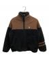 HURLEY（ハーレー）の古着「フリースジャケット」｜ブラック×ブラウン