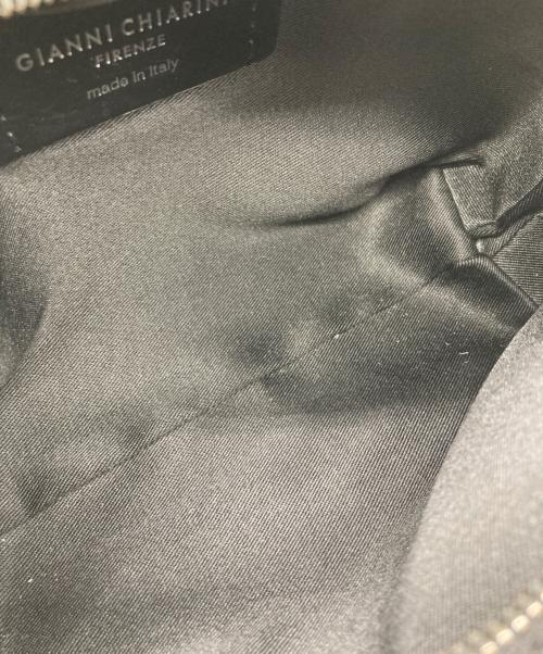 GIANNI CHIARINI（ジャンニ キアリーニ）GIANNI CHIARINI (ジャンニ キアリーニ) ミニハンドバッグ ブラックの古着・服飾アイテム