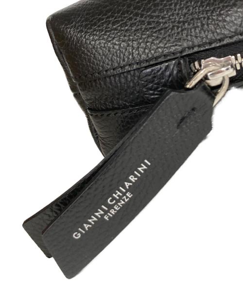 GIANNI CHIARINI（ジャンニ キアリーニ）GIANNI CHIARINI (ジャンニ キアリーニ) ミニハンドバッグ ブラックの古着・服飾アイテム
