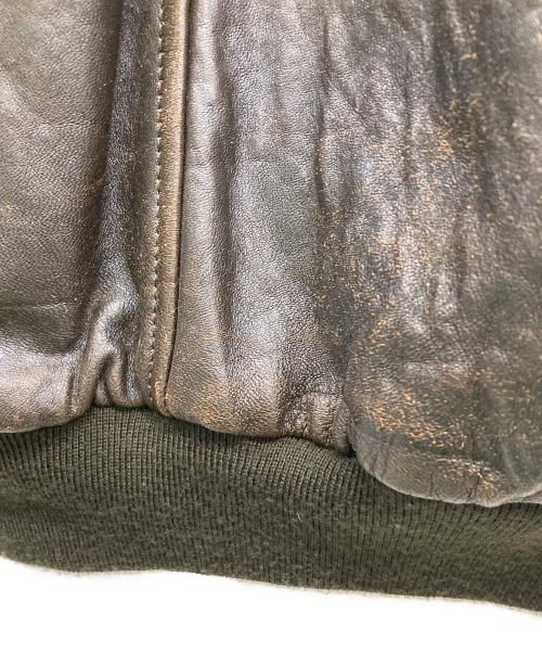 AVIREX（アヴィレックス）AVIREX (アヴィレックス) A-2フライトジャケット ブラウン サイズ:Sの古着・服飾アイテム