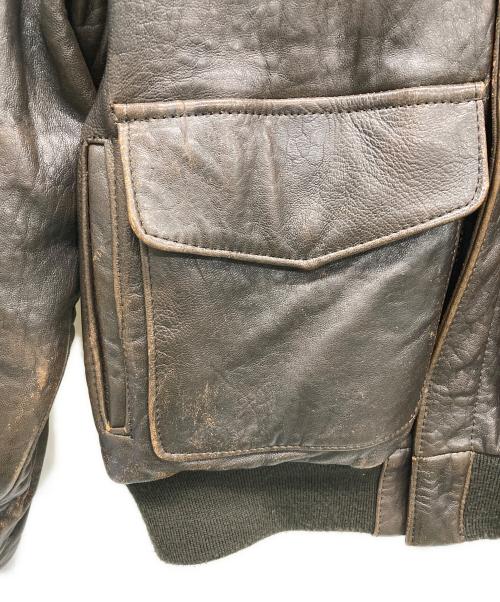 AVIREX（アヴィレックス）AVIREX (アヴィレックス) A-2フライトジャケット ブラウン サイズ:Sの古着・服飾アイテム