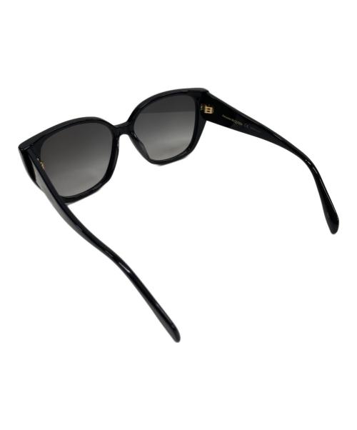 ALEXANDER McQUEEN（アレキサンダーマックイーン）ALEXANDER McQUEEN (アレキサンダーマックイーン) サングラス ブラック サイズ:58□15の古着・服飾アイテム