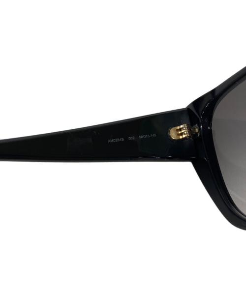 ALEXANDER McQUEEN（アレキサンダーマックイーン）ALEXANDER McQUEEN (アレキサンダーマックイーン) サングラス ブラック サイズ:58□15の古着・服飾アイテム