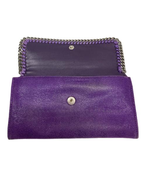 STELLA McCARTNEY（ステラマッカートニー）STELLA McCARTNEY (ステラマッカートニー) 長財布 パープルの古着・服飾アイテム