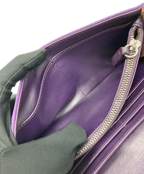 STELLA McCARTNEY（ステラマッカートニー）STELLA McCARTNEY (ステラマッカートニー) 長財布 パープルの古着・服飾アイテム