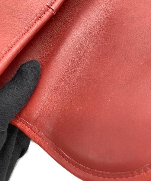 COACH（コーチ）COACH (コーチ) ターンロックショルダーバッグ レッドの古着・服飾アイテム