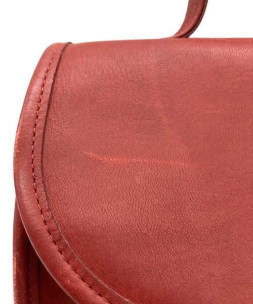 COACH（コーチ）COACH (コーチ) ターンロックショルダーバッグ レッドの古着・服飾アイテム