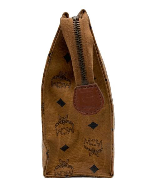 MCM（エムシーエム）MCM (エムシーエム) セカンドバッグ ブラウンの古着・服飾アイテム
