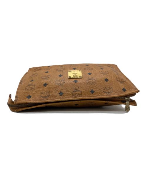 MCM（エムシーエム）MCM (エムシーエム) セカンドバッグ ブラウンの古着・服飾アイテム