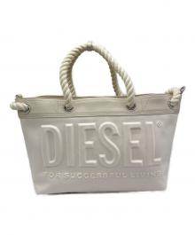 DIESEL（ディーゼル）の古着「トートバッグ」｜ホワイト
