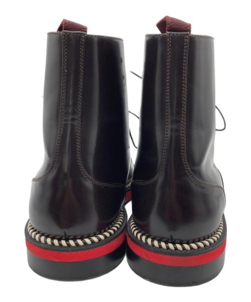 Christian Louboutin（クリスチャン・ルブタン）Christian Louboutin (クリスチャン・ルブタン) 編上げブーツ ブラック サイズ:SIZE 43の古着・服飾アイテム