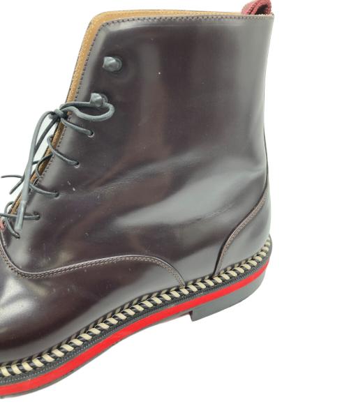 Christian Louboutin（クリスチャン・ルブタン）Christian Louboutin (クリスチャン・ルブタン) 編上げブーツ ブラック サイズ:SIZE 43の古着・服飾アイテム