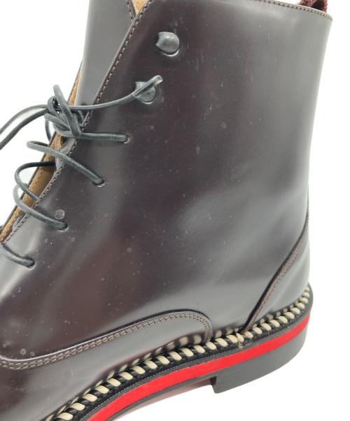 Christian Louboutin（クリスチャン・ルブタン）Christian Louboutin (クリスチャン・ルブタン) 編上げブーツ ブラック サイズ:SIZE 43の古着・服飾アイテム