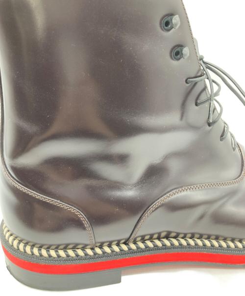 Christian Louboutin（クリスチャン・ルブタン）Christian Louboutin (クリスチャン・ルブタン) 編上げブーツ ブラック サイズ:SIZE 43の古着・服飾アイテム
