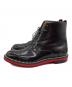 Christian Louboutin (クリスチャン・ルブタン) 編上げブーツ ブラック サイズ:SIZE 43：25000円