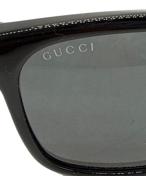 GUCCI（グッチ）GUCCI (グッチ) サングラス ブラックの古着・服飾アイテム