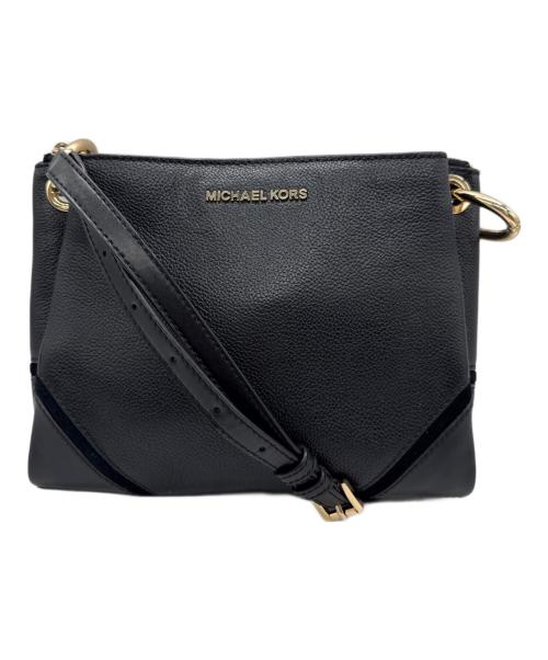 MICHAEL KORS（マイケルコース）MICHAEL KORS (マイケルコース) ショルダーバッグ ブラックの古着・服飾アイテム