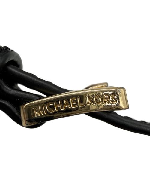 MICHAEL KORS（マイケルコース）MICHAEL KORS (マイケルコース) ショルダーバッグ ブラックの古着・服飾アイテム
