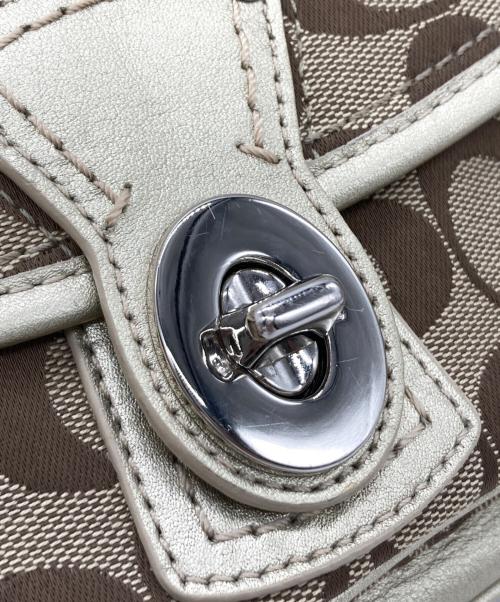COACH（コーチ）COACH (コーチ) ショルダーバッグ ゴールドの古着・服飾アイテム