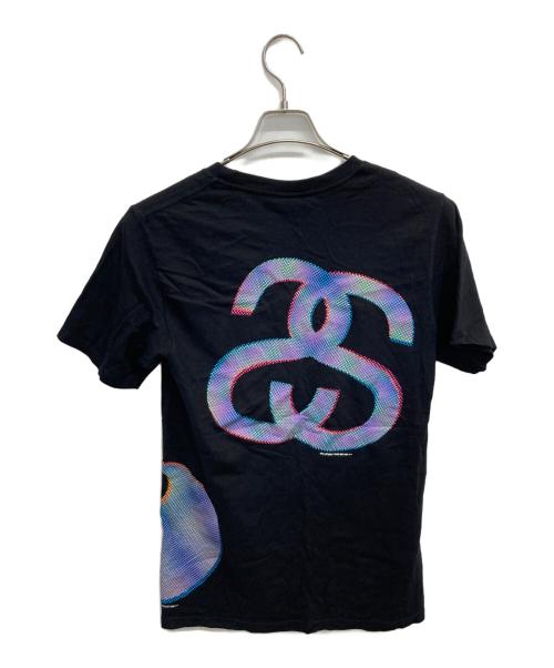 stussy（ステューシー）stussy (ステューシー) 半袖カットソー ブラック サイズ:SIZE Sの古着・服飾アイテム