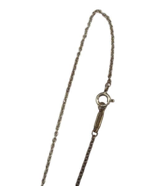 TIFFANY & Co.（ティファニー）TIFFANY & Co. (ティファニー) ハートキーネックレス シルバー×エメラルドグリーンの古着・服飾アイテム