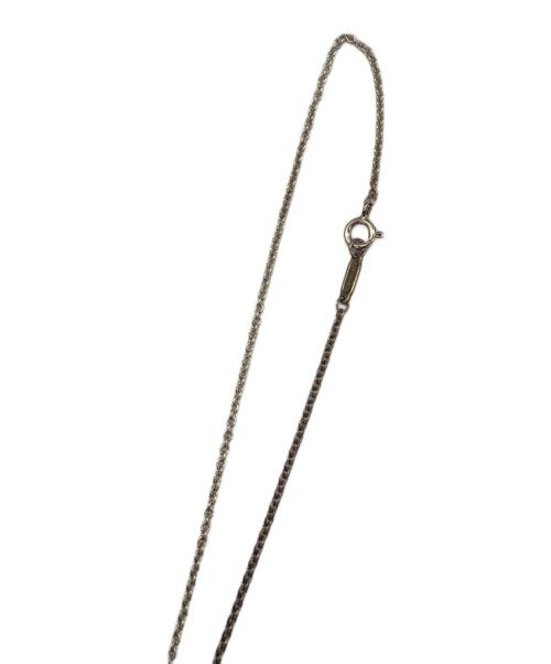 TIFFANY & Co.（ティファニー）TIFFANY & Co. (ティファニー) ハートキーネックレス シルバー×エメラルドグリーンの古着・服飾アイテム