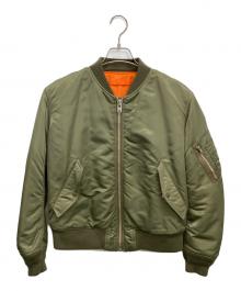 6(ROKU) BEAUTY&YOUTH（ロク ビューティーアンドユース）の古着「NYLON MA-1 JACKET」｜カーキ