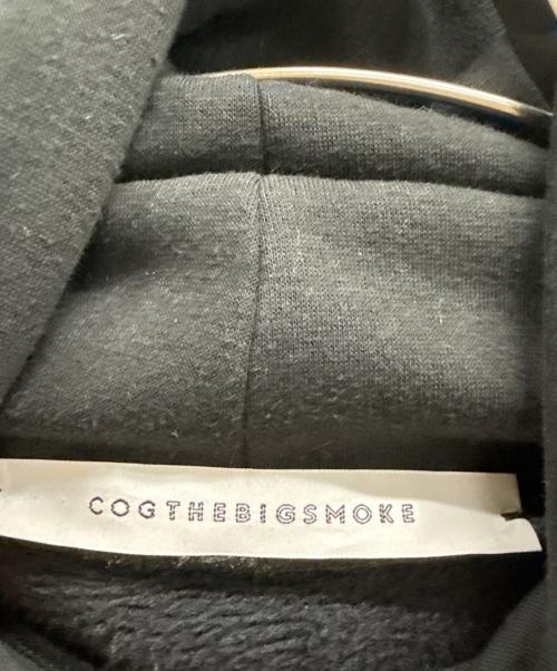 COGTHEBIGSMOKE（コグザビッグスモーク）COGTHEBIGSMOKE (コグザビッグスモーク) パーカー ブラック サイズ:不明の古着・服飾アイテム