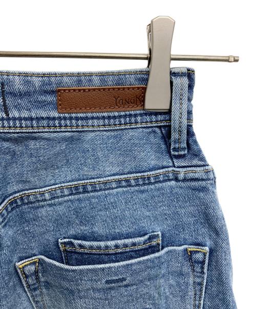 YANUK（ヤヌーク）YANUK (ヤヌーク) デニムパンツ ブルー サイズ:SIZE 21の古着・服飾アイテム