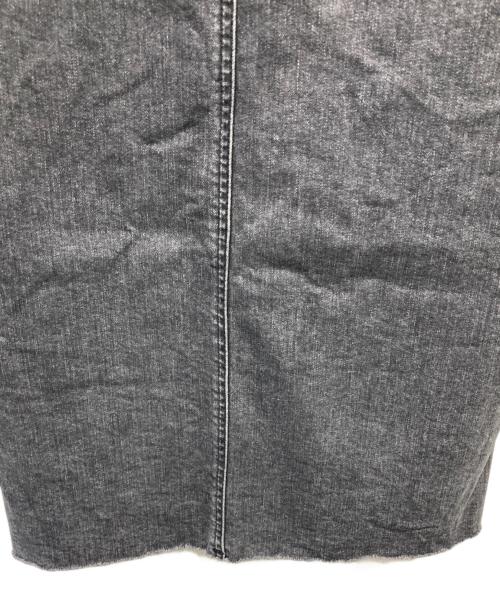 YANUK（ヤヌーク）YANUK (ヤヌーク) デニムスカート ブラック サイズ:XSの古着・服飾アイテム