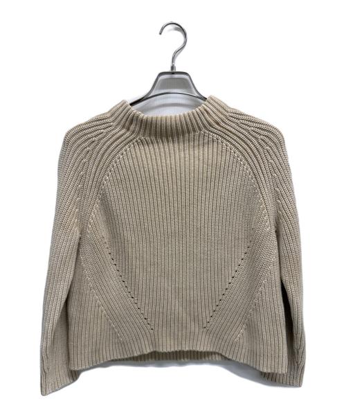 DEMYLEE（デミリー）DEMYLEE (デミリー) 厚手ニット ベージュ サイズ:Sの古着・服飾アイテム