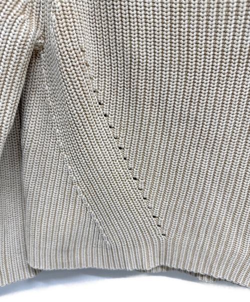 DEMYLEE（デミリー）DEMYLEE (デミリー) 厚手ニット ベージュ サイズ:Sの古着・服飾アイテム