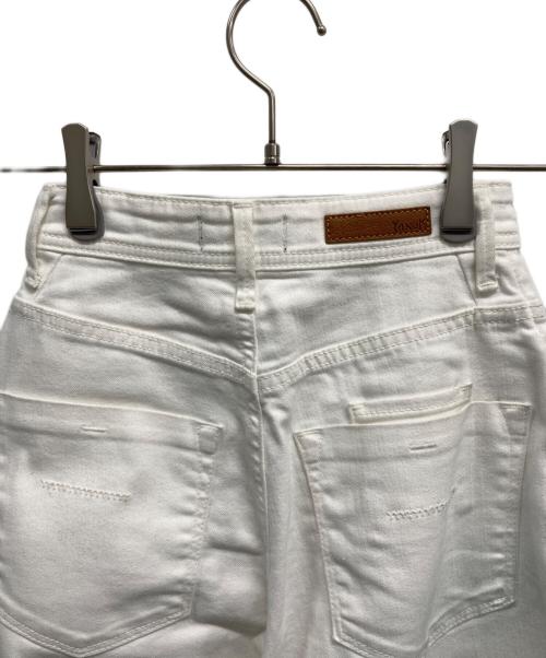 YANUK（ヤヌーク）YANUK (ヤヌーク) パンツ ホワイト サイズ:	SIZE 21の古着・服飾アイテム