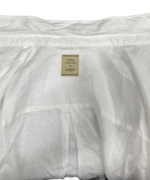 JOURNAL STANDARD（ジャーナルスタンダード）JOURNAL STANDARD (ジャーナルスタンダード) 長袖シャツ ホワイト サイズ:不明の古着・服飾アイテム
