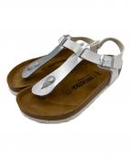 BIRKENSTOCKビルケンシュトック）の古着「サンダル」｜ブラウン×ホワイト