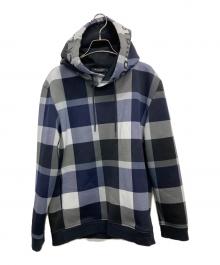 BLACK LABEL CRESTBRIDGE（ブラックレーベル クレストブリッジ）の古着「ウレタンパーカー」｜ブラック×ネイビー