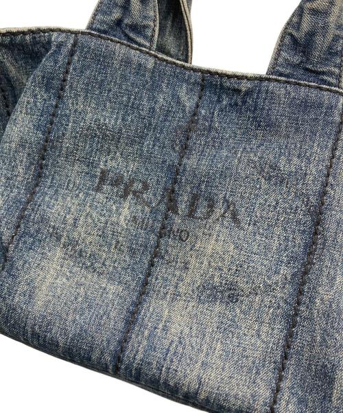 PRADA（プラダ）PRADA (プラダ) トートバッグ インディゴの古着・服飾アイテム